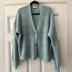 Michael Stars Florence V Neck Cardigan Sweater